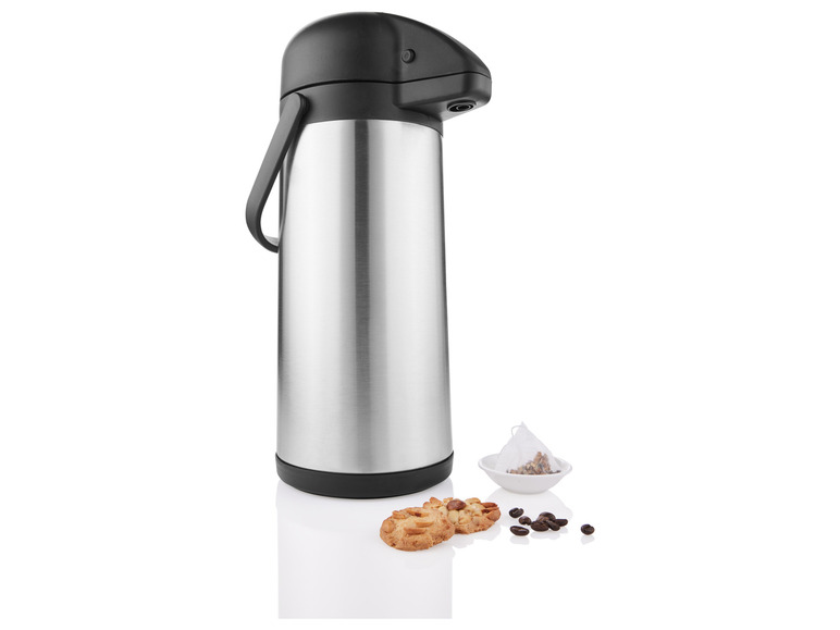 LIVARNO home Isolier-Pumpkanne, 2,8 l, aus Edelstahl Neueste Stile