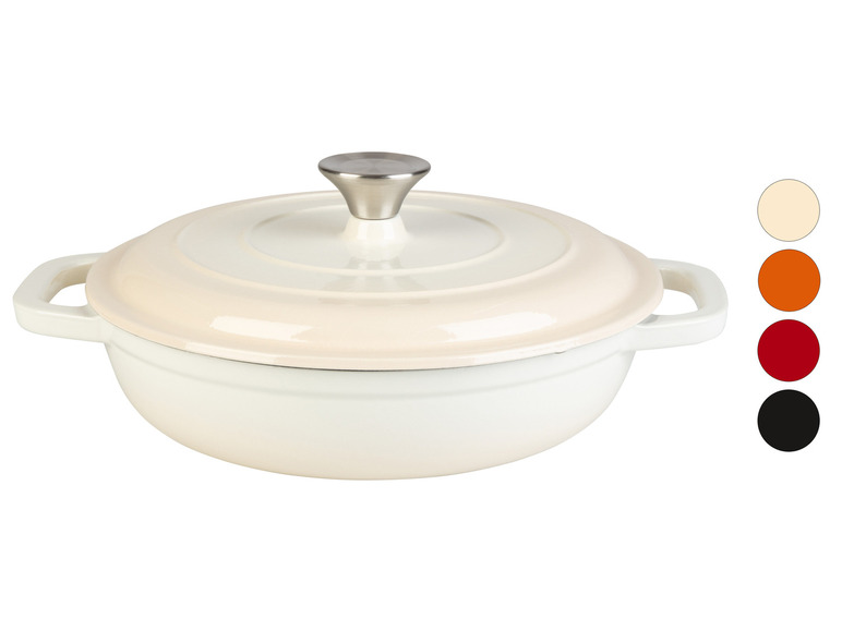 LIVARNO home Gusseisen-Servierpfanne, Ø 25 x H 6 cm Zeitbegrenzte Promotion