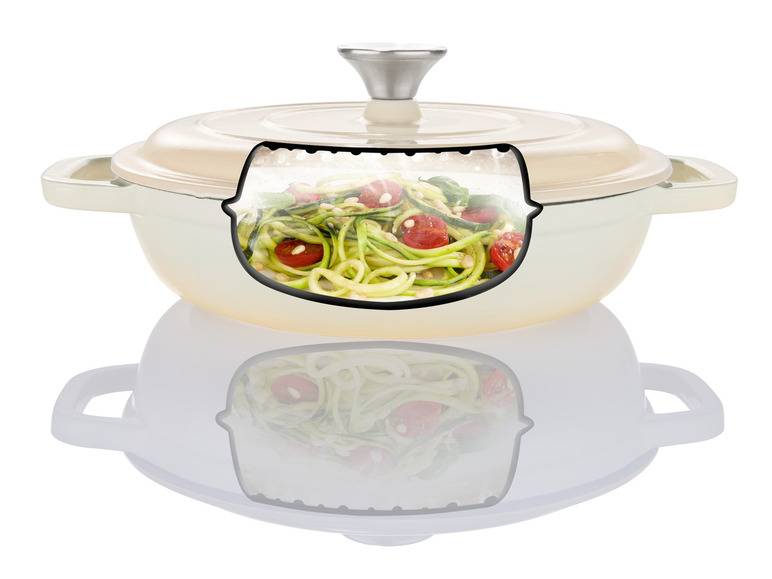 LIVARNO home Gusseisen-Servierpfanne, Ø 25 x H 6 cm Zeitbegrenzte Promotion