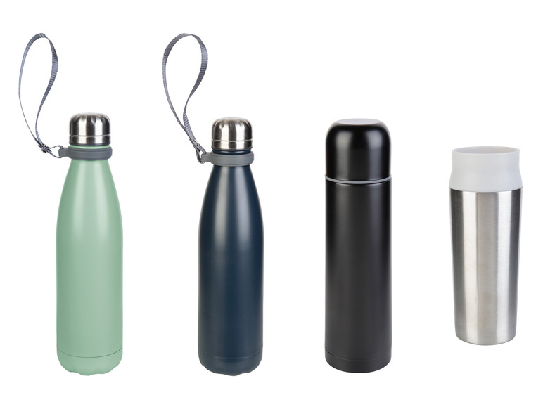 LIVARNO home Isolierflasche / Isolierbecher, aus Edelstahl Bis zu 50% Rabatt