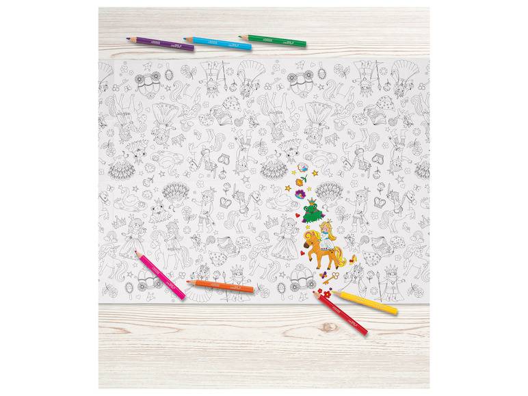 crelando® XXL-Poster \ Ausmalblock \ Sticker, inkl. 8 Mini-Buntstifte Bis zu 60% Rabatt
