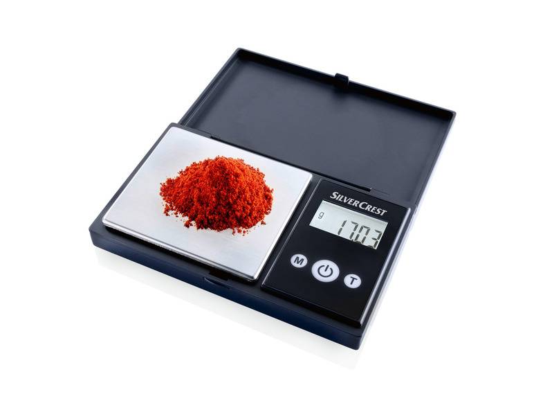 SILVERCREST® KITCHEN TOOLS Präzisionswaage, mit Zuwiegefunktion Speichern exportieren
