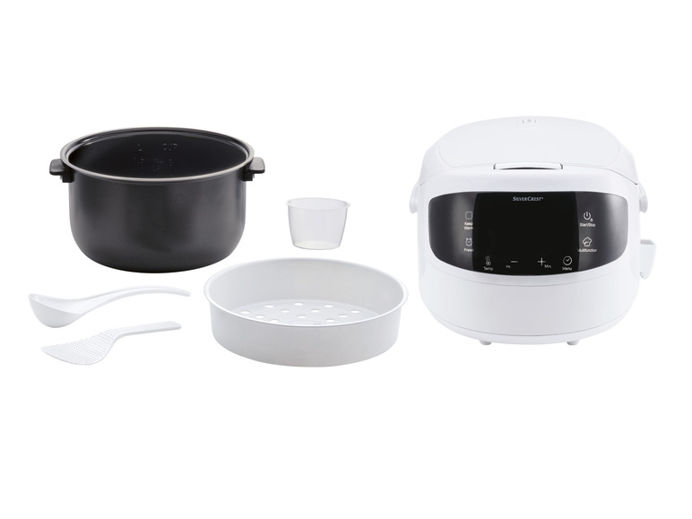 SILVERCREST® KITCHEN TOOLS Digitaler Reiskocher »SRKM 860 A1«, 1,5 l Blitzverkäufe