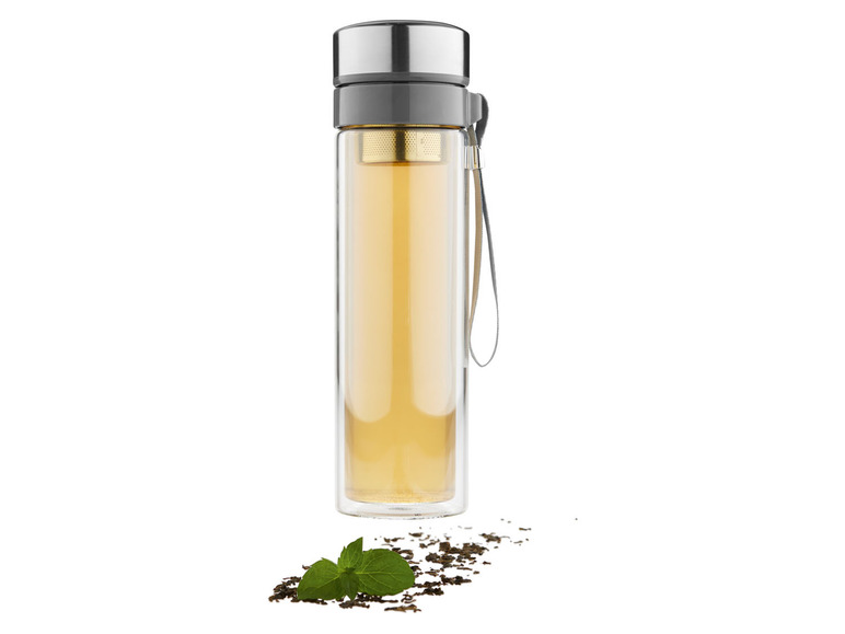 ERNESTO® Trinkflasche mit Zitruspresse/ Trinkflasche mit Infuser Sonderangebot