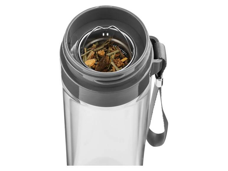 ERNESTO® Trinkflasche mit Zitruspresse/ Trinkflasche mit Infuser Sonderangebot