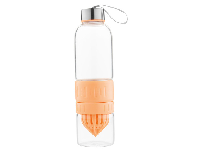 ERNESTO® Trinkflasche mit Zitruspresse/ Trinkflasche mit Infuser Sonderangebot