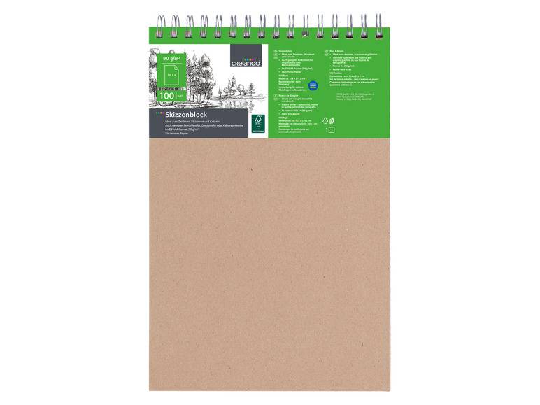 crelando® Zeichenblock, DIN A3/A4, säurefrei Heißer Verkauf