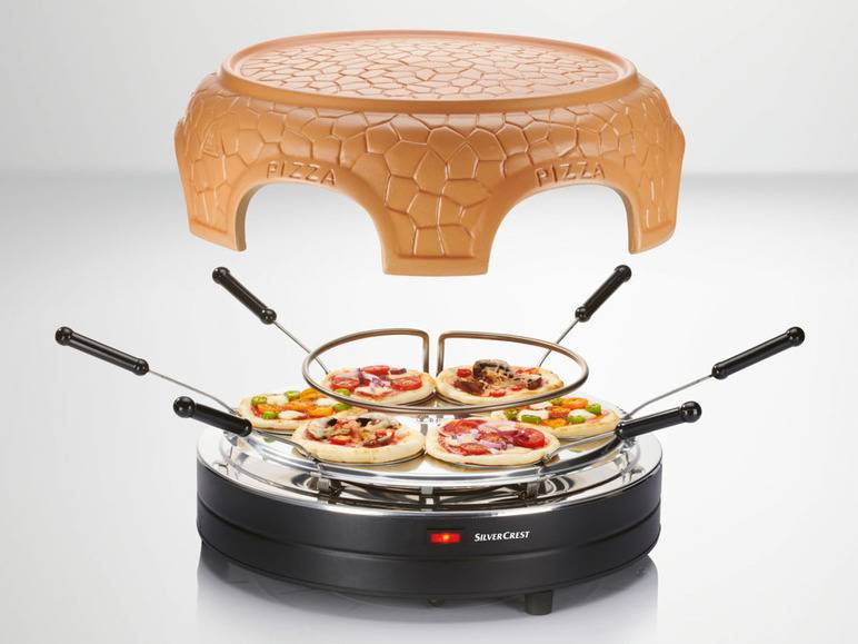 SILVERCREST® KITCHEN TOOLS Pizzaofen »SPO 910 A1«, für 6 Personen Bestseller