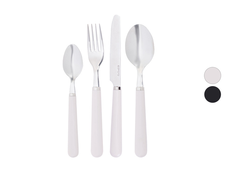 ERNESTO® Edelstahl-Besteck-Set, 24-teilig Räumungsverkauf