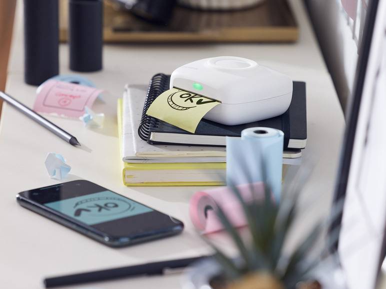 SILVERCREST® Fotopapier, 3 Stück, für Mini Pocket Printer Tiefpreis