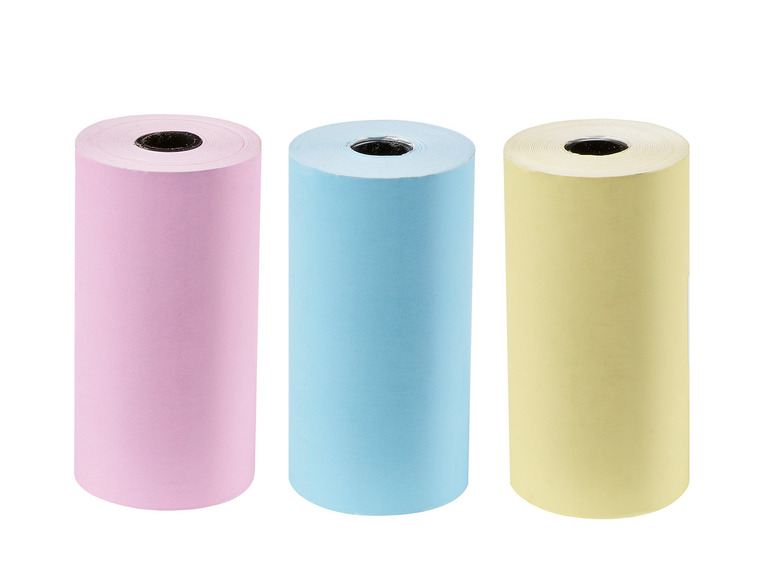 SILVERCREST® Fotopapier, 3 Stück, für Mini Pocket Printer Tiefpreis