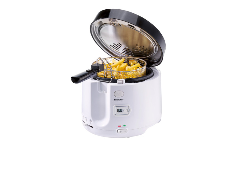 SILVERCREST® KITCHEN TOOLS Fritteuse »SFT 1900 A1«, mit Timer, weiß Neueste Stile