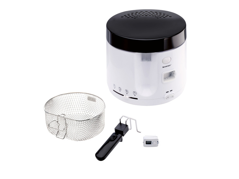 SILVERCREST® KITCHEN TOOLS Fritteuse »SFT 1900 A1«, mit Timer, weiß Neueste Stile