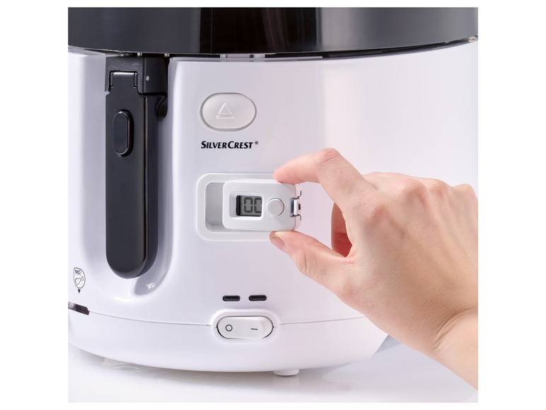 SILVERCREST® KITCHEN TOOLS Fritteuse »SFT 1900 A1«, mit Timer, weiß Neueste Stile