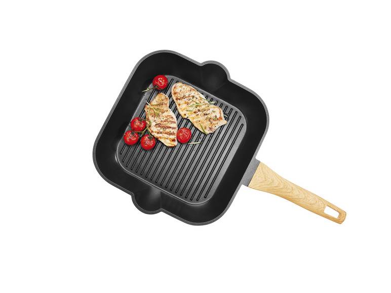 ERNESTO® Aluguss-Pfanne / -Grillpfanne, mit Antihaftbeschichtung Bis zu 55% Rabatt