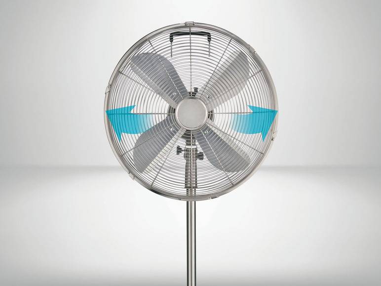 SILVERCREST® Standventilator »SSVM 40 B2«, aus Metall, mit breitem Fuß Begrenzt auf 3 Tage