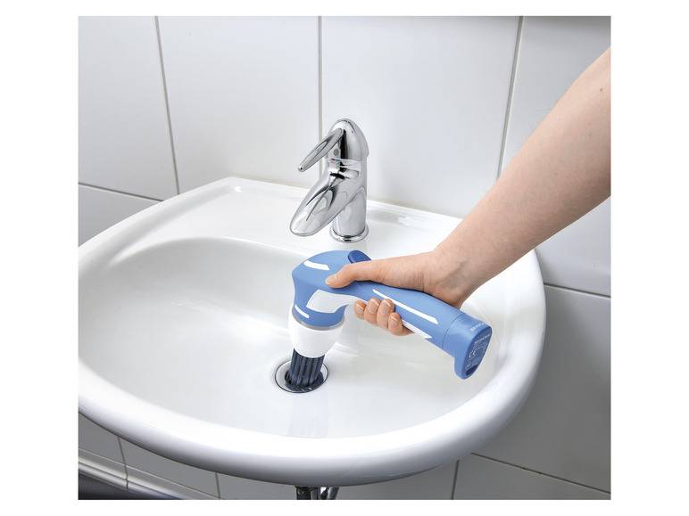 SILVERCREST® Elektrische Reinigungsbürste »SRB 6 B1«, 5-teilig Speichern exportieren