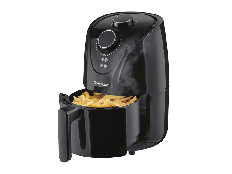 SILVERCREST® KITCHEN TOOLS Heißluftfritteuse »SHF 1000 B1«, 1000 W Fabrikverkauf