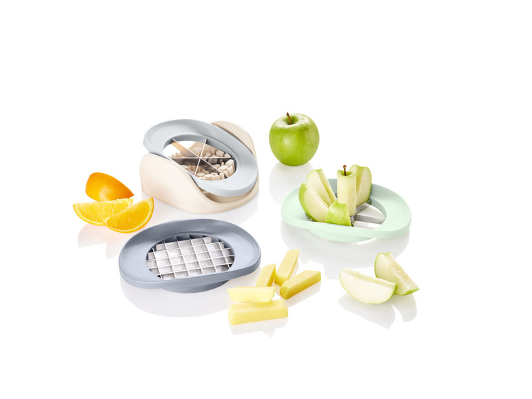 LIVARNO home Reiben-Set \ Obstschneider-Set, 4-teilig Exklusivangebot