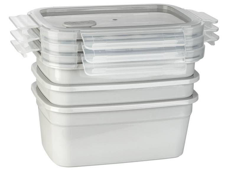 LIVARNO home Mikrowellendosen-Set, BPA-frei Black Friday