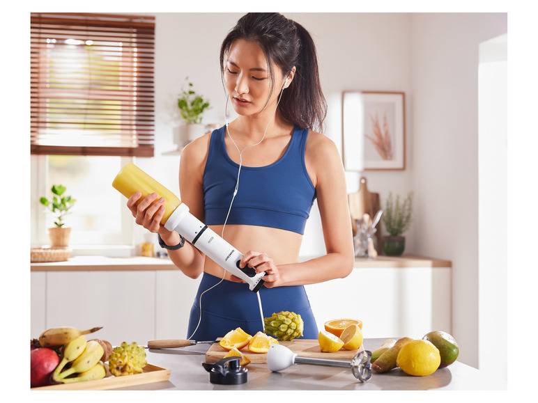 SILVERCREST® KITCHEN TOOLS Stabmixer-Set mit Smoothie-Maker, 600 W Weihnachtsangebot