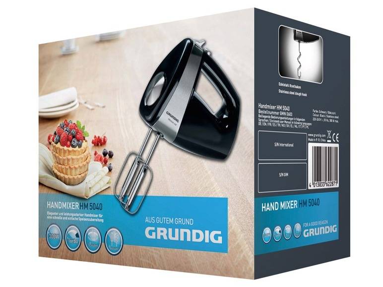 GRUNDIG Handmixer HM 5040 Super Sparpreis