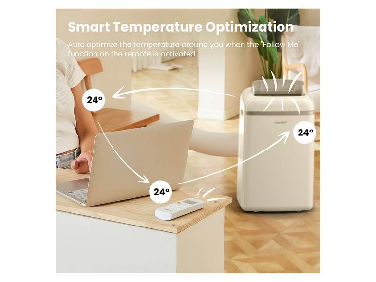 Comfee Mobiles Klimagerät »Smart Cool 12000 Plus«, für Räume bis 43 m² Black Friday Preise