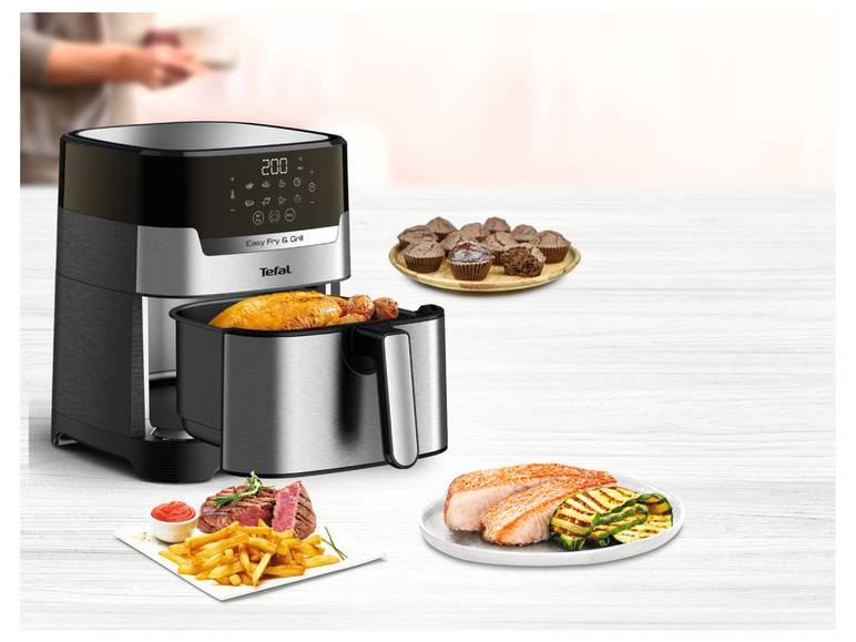 Tefal Heißluftfritteuse »Easy Fry & Grill XL Deluxe EY505D«, 1.550 W Hotsell