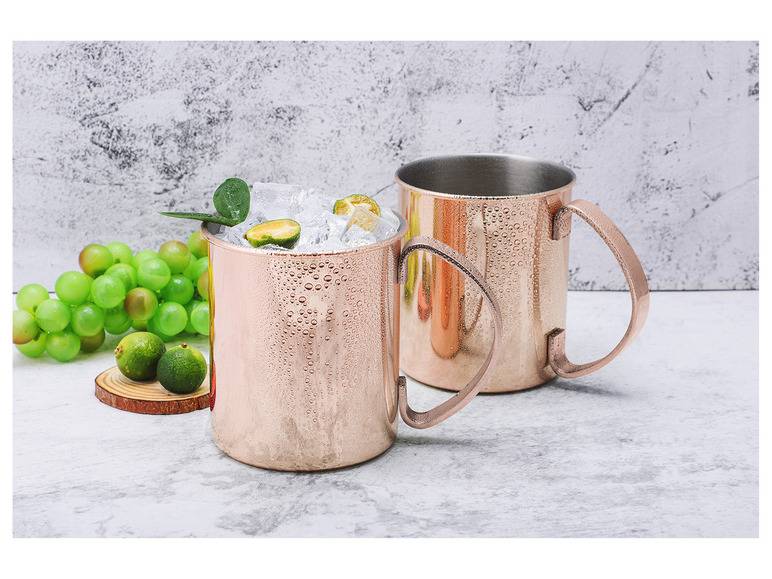 ECHTWERK Moscow Mule Becher Set aus Edelstahl Osterangebot