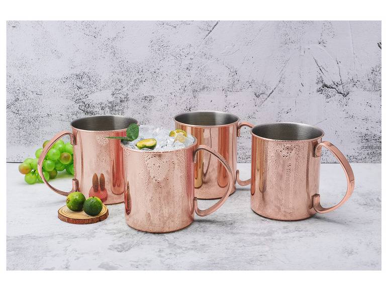 ECHTWERK Moscow Mule Becher Set aus Edelstahl Osterangebot
