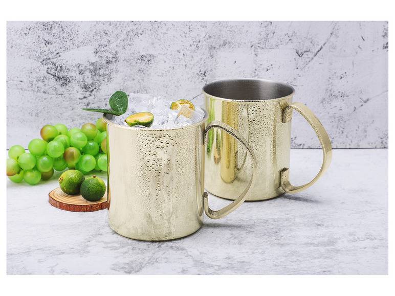 ECHTWERK Moscow Mule Becher Set aus Edelstahl Osterangebot