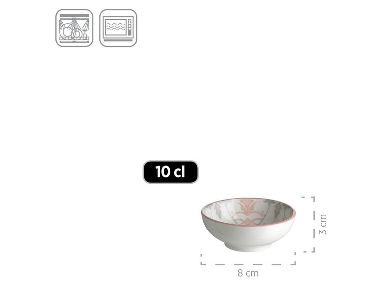MÄSER "Nantes" Porzellan Snacking-Set 16-teilig 50% Rabatt mit kostenlosem Versand