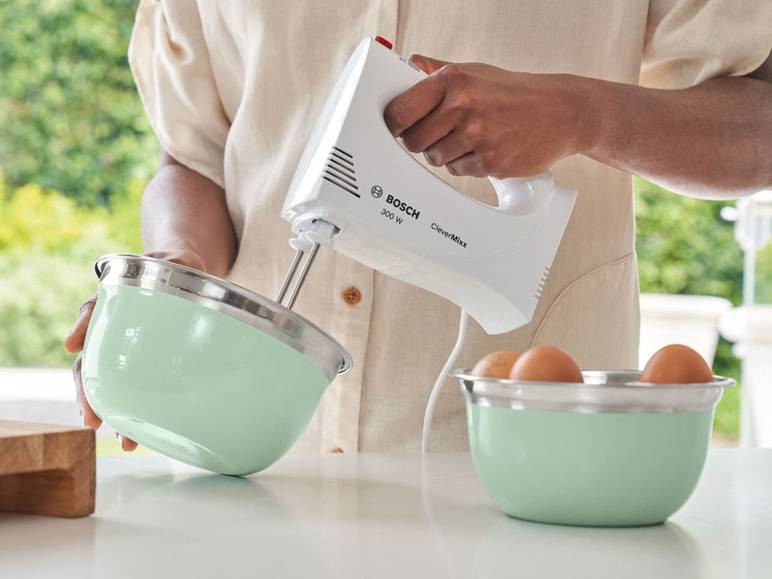 BOSCH Handrührer »MFQ3010«, 300 W, mit Rührbesen und Knethaken Discount Store für neue Produkte