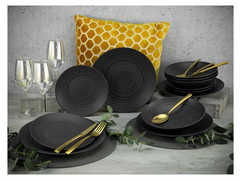 Creatable LAVA STONE ( ELEMENTS Collection ), Tafelservice 12 teilig Versandkostenfrei