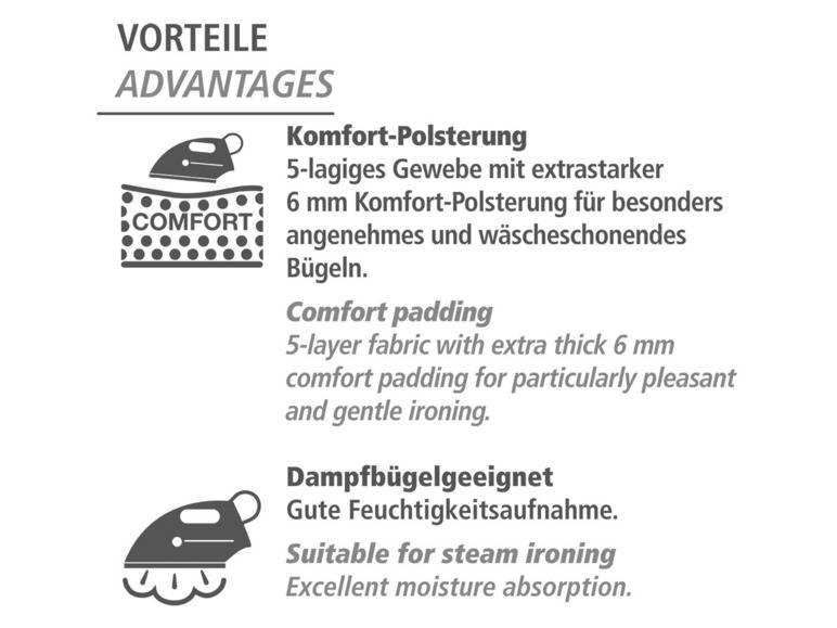 Wenko Bügeldecke »Air Comfort« Blitzbügler, dampfbügelgeeignet Cyber Monday
