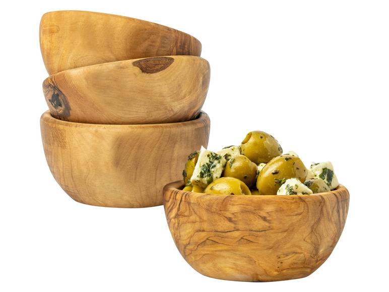 Soltako 2er und 4er Set Antipasti-/Dippschälchen Olivenholz JETZT KAUFEN