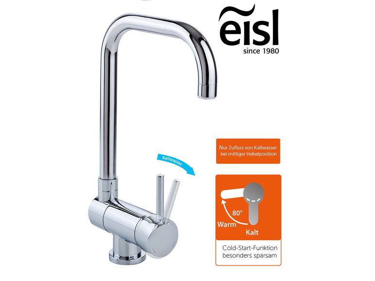 Eisl Küchenarmatur »FLEXO«, Wasserhahn Küche für Unterfenster-Montage Sonderangebot