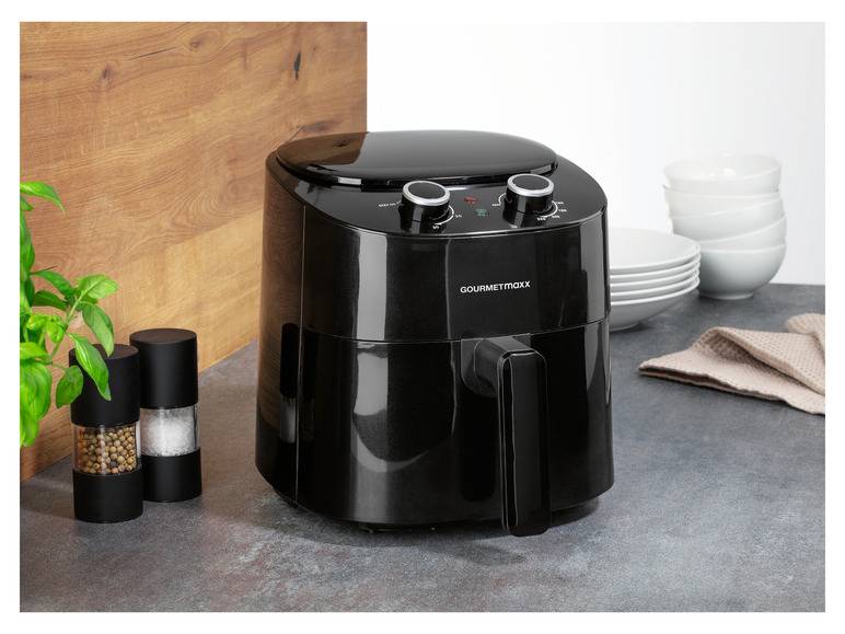 GOURMETmaxx Heißluft-Fritteuse Mechanisch 4,5 l Versandkostenfrei