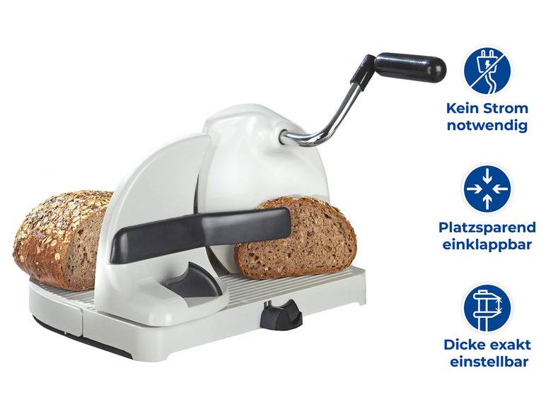 Wenko Brotschneidemaschine mit Handkurbel Großer Ausverkauf