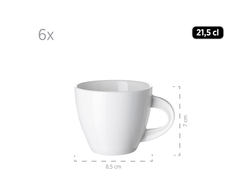MÄSER Kaffeeservice »La Musica«, 18-teilig, aus Porzellan Preisnachlass