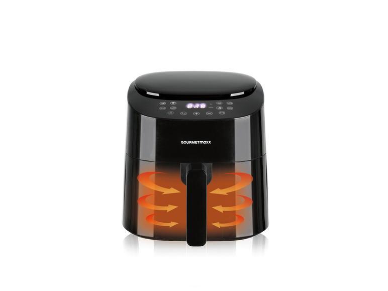 GOURMETmaxx Heißluft-Fritteuse Digital, 4,5 l, 1400 W Black Friday