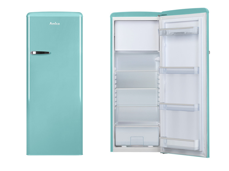 Amica Retro Kühl-Gefrierkombination »KSR 34 64 150TRB« Letzte 2 Tage