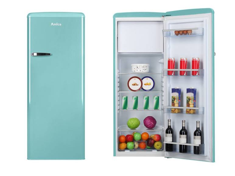 Amica Retro Kühl-Gefrierkombination »KSR 34 64 150TRB« Letzte 2 Tage