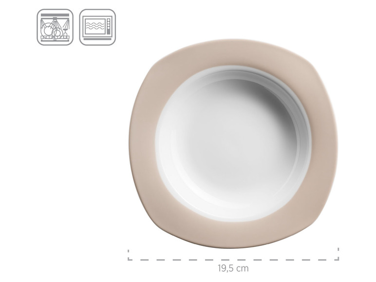 MÄSER Geschirr-Set »Nela«, beige/braun/weiß, 30-teilig Vierteljährliche Förderung