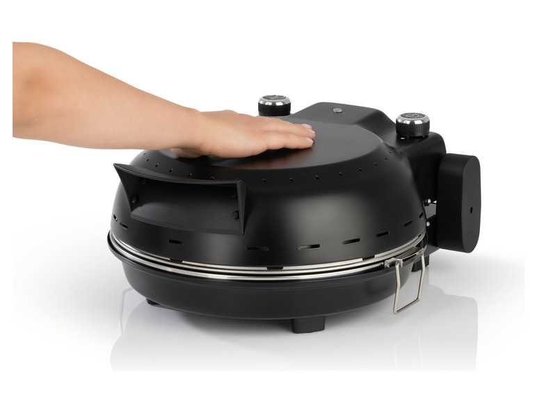 RACHS KOCHWERK Pizza Maker mit Temperatureinstellung, 1800W Clearance-Verkauf