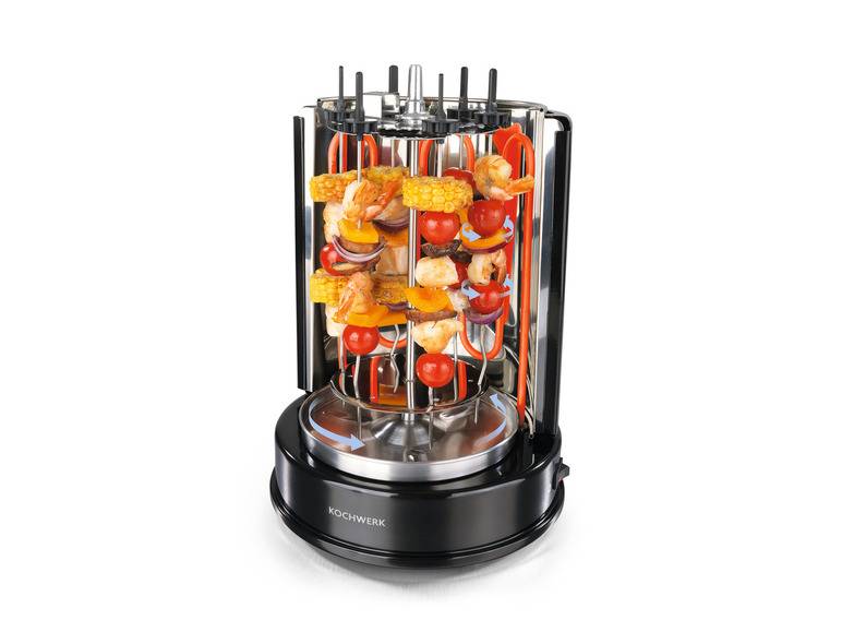 RACHS KOCHWERK Dönergrill 1400 W schwarz Verkauf