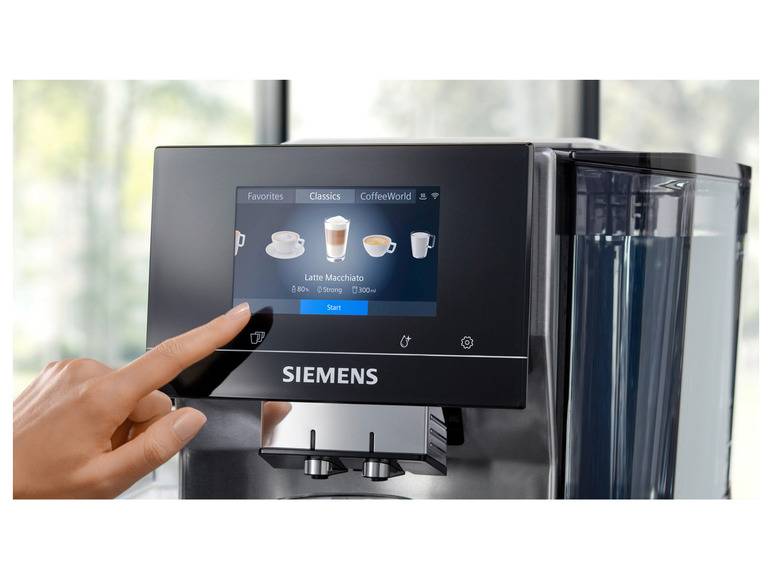 Siemens Kaffeevollautomat 'Slow Brew' »TQ717D03« Schlussverkauf