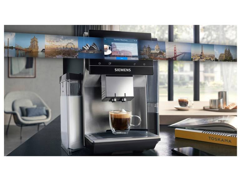 Siemens Kaffeevollautomat 'Slow Brew' »TQ717D03« Schlussverkauf