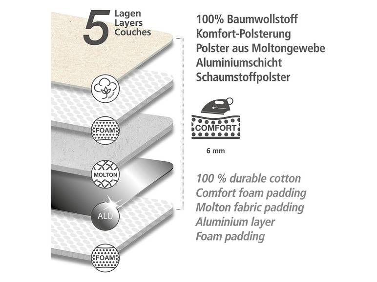 Wenko Bügeltischbezug »Air Comfort«, dampfbügelgeeignet Sonderangebot