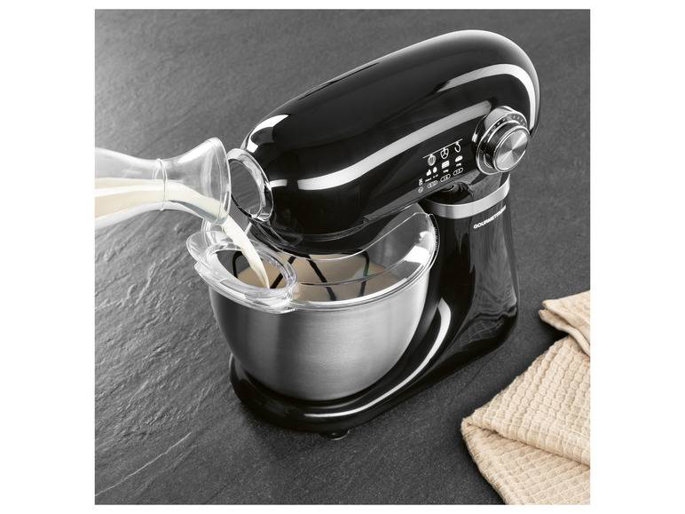 GOURMETmaxx Küchenmaschine 1000 W schwarz Günstig kaufen